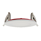 Luminaire encastré LED mince ignifugé 4" Turolight SEL-SP-FR-4-12W-MK5-120V-WH-D 12W Blanc