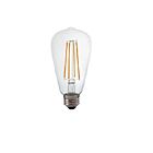 Lampe à filament LED à faible scintillement ST19 Turolight AR-ST19LF-5W-27-D-C-HO 5W