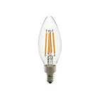 Turolight AR2-B10-I90-5.5W-40-E12-D-C 5.5W B10 Ampoule à filament LED