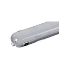 Turolight DL-VT4X-2F-24W-50-120-347V-D 24W 2' Gris Deltalum LED Luminaire étanche