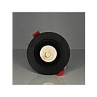 Turolight EDA-ECL-4-17W-MK9-120-347V-BK-0-10V 17W Noir 4" LED Cardan régressé Lumière