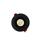 Turolight EDA-ECL-4-17W-MK9-120-347V-BK-0-10V 17W Noir 4" LED Cardan régressé Lumière