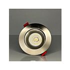 Turolight EDA-ECL-4-17W-MK9-120-347V-BN-0-10V 17W Nickel brossé 4" LED Cardan régressé Lumière