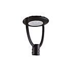 Turolight EDA-PT-DB-T5-75M-MW-MK-120-347V-BK-D-SCR Noir Lanterne de poteau Wattage et CCT sélectionnable