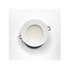 Turolight EDA-SP-4-8W-MK5-120-347V-WH-0-10V 8W 4" Blanc LED Lumière encastrée CCT Sélectionnable