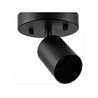 Turolight FIT-SM-TRK-GU10-1H-BK 200W Noir sable Piste fixe