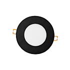 Panneau LED mince 4" Turolight PRO-SP2-4-9W-30-120-BK-D 9W noir