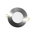 Turolight PRO-SP2-4-9W-30-120-BN-D 9W Nickel brossé 4" LED Mince Lumière encastrée