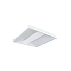 Turolight RGD-CB3-S-22-MW-MK-120-347V-D 2' x 2' Blanc LED Centre Panier Troffer Wattage et CCT Sélectionnable