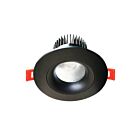 Turolight RGD-ECL-3.5-12W-MK9-120-BK-D 12W 3.5" Noir LED Lumière encastrée CCT Sélectionnable