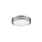 Turolight RGD-FM2-14-MW-MK-D-2R 14" Nickel brossé Plafonnier encastré Wattage et CCT Sélectionnable