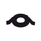 Garniture à surface fixe 3" Turolight RGD-SMT-531-WP-BK noir