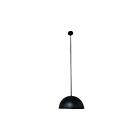 Turolight SEL-DOME-BK-PEND 60W Noir mat LED Suspend à cordon