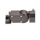 Support de fixation ajustable pour la glissière de sécurité Turolight SSL-AL2-SSF-CM-MTG-DB