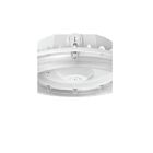 Turolight SSL-CP5-RD-100L-MW-MK-UN3-WH-D Blanc LED Luminaire Canopy Wattage et CCT Sélectionnable