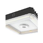 Turolight SSL-CP5-SQ-100L-MW-MK-UN3-BK-D Noir LED Luminaire Canopy Wattage et CCT Sélectionnable
