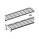 Turolight SSL-LHB6-280L-WIREGUARD Luminaire linéaire Highbay 280 W avec grille de protection