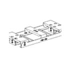 Support de montage associable Turolight SSL-XHC2-LINKABLE-BRKT