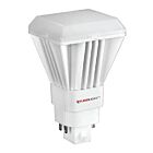 Lampe LED PL 4 broches de remplacement direct à la verticale Turolight VIV-PL-DF-9W-27-V 9W