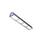 Highbay linéaire Wave Aisle Venture Lighting hb42342 90w Argent mat 5000K