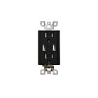 Chargeur USB et prise duplex inviolables Votatec BAA-023-BK