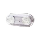 Votatec CR-7112 2W 2-Têtes LED Lampe de secours étanche