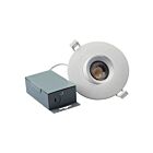 Encastré rond 4" à 3 voies, température CCT au choix Votatec GS-G4-D12-Round-BL 12W noir