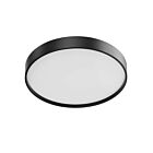 Votatec VO-FB16W24-120-D-5Way-BK Noir Plafonnier encastré Wattage et CCT Sélectionnable