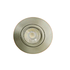 Votatec VO-GRP4W10-120-D-5WY-BN-Airtight 10W Nickel brossé 4" Lumière encastrée LED