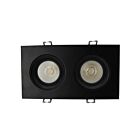 Votatec VO-SP3.5W24-120-D-5WAY-2H-BK 24W 4" Noir Cardan régressé Lumière