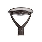 Votatec YR-TP421-W60-80-100-MTCP-PM-S-HV-30-40-50K Noir LED Lanterne de poteau Wattage et CCT Sélectionnable