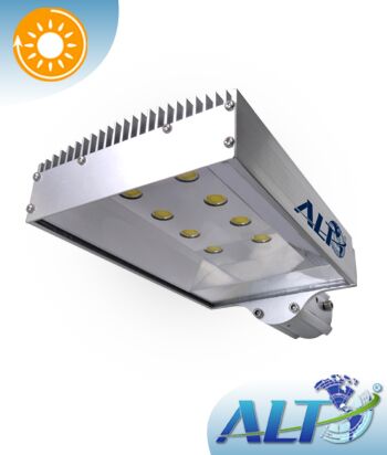 Luminaire de rue S02 T100 Aeon Lighting série solaire 92W