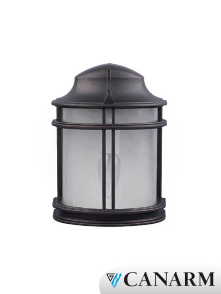 Lanterne murale Canarm série Orchard bronze huilée IOL133ORB