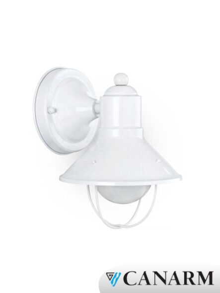 Lanterne murale Canarm blanche C-IOL143TWH