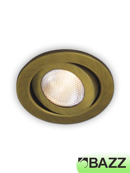 encastré bazz série 500-149 chrome brossé
