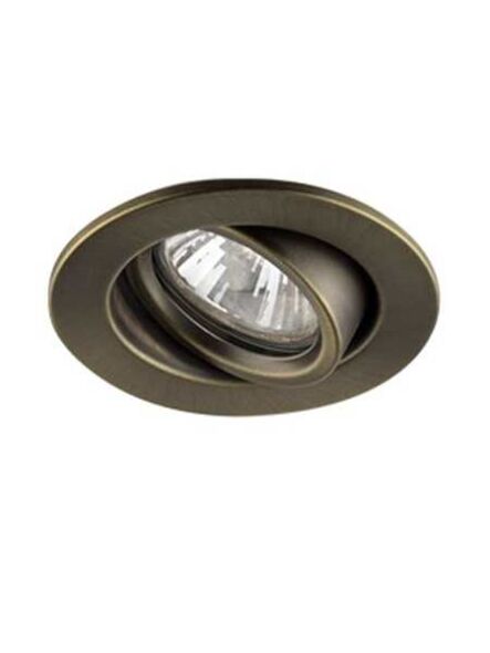 Encastré Lumière Bazz 303-609 1-Lumière série 303 Bronze antique