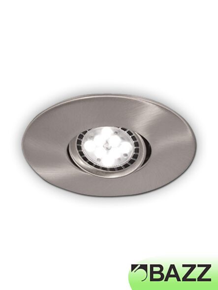 encastré led bazz série flex4 profil bas 7w chrome brossé 310lpl7b