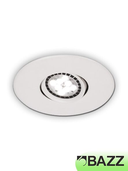 encastré led bazz série flex4 profil bas 7w blanc mat 310lpl7w