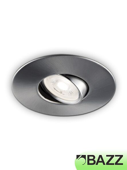 encastré led bazz série flex profil bas 7w chrome brossé 310lplab