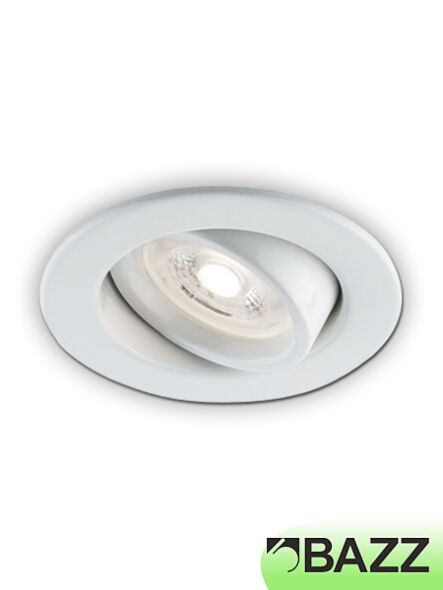 encastré led bazz série flex profil bas 7w blanc 313lpaw4 (paq. 4x)