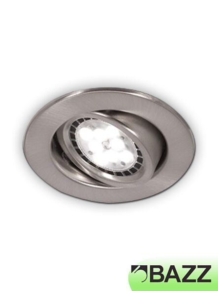 encastré led bazz série flex3 profil bas 7w chrome brossé 313lpl7b