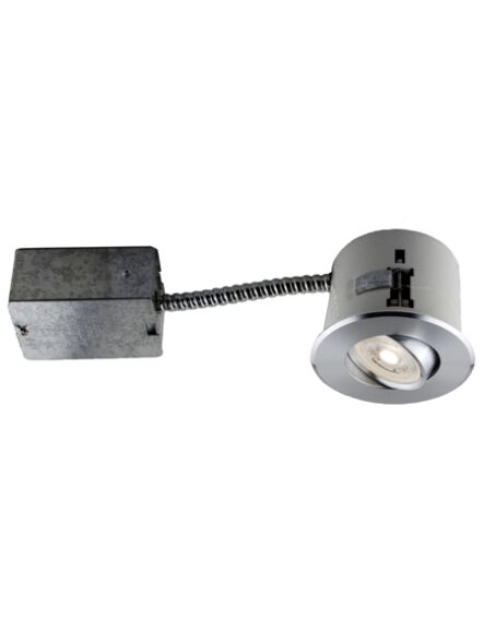 Encastré LED Bazz série FLEX3 profil bas 6W aluminium 323LPL7A4 (Paq. 4x)