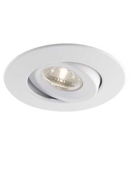 Encastré LED Bazz profil bas 7W blanc 520L7WM4 (Paq. 4x)