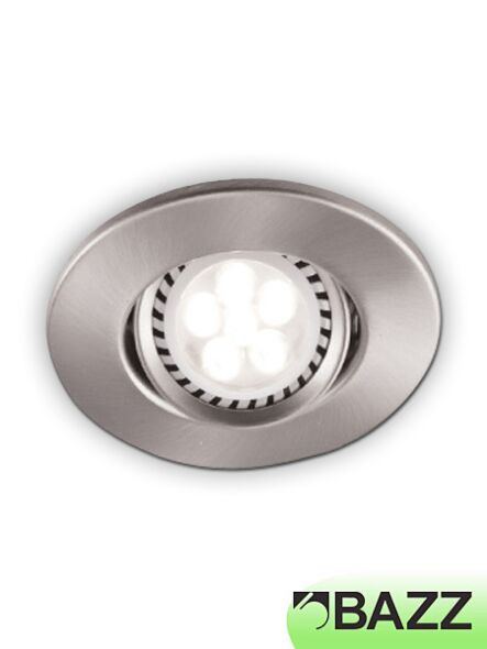 Ens. 4x encastré LED Bazz 7W chrome brossé JL113BX4