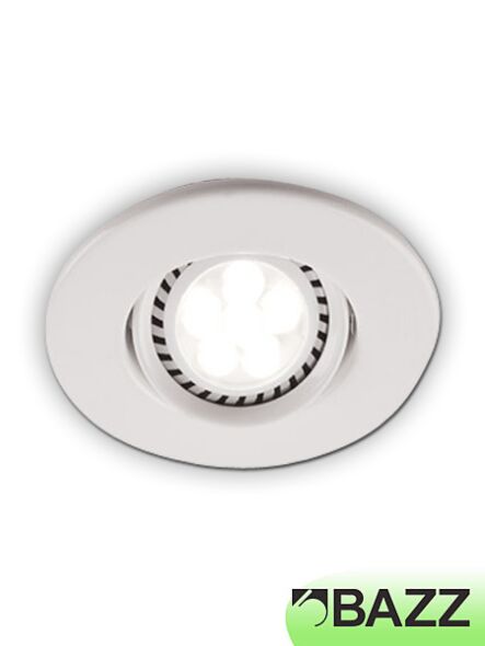 Ens. 4x encastré LED Bazz 7W blanc JL113WX4