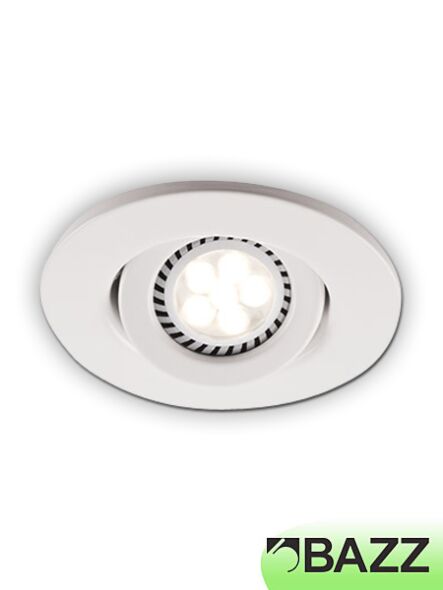 Ens. 4x encastré LED Bazz 7W blanc JL114WX4