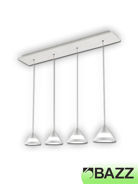 bazz nexa white pendant p15762wh