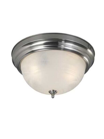 Plafonnier Canarm Nickel brossé 2 lumières IFM411BN