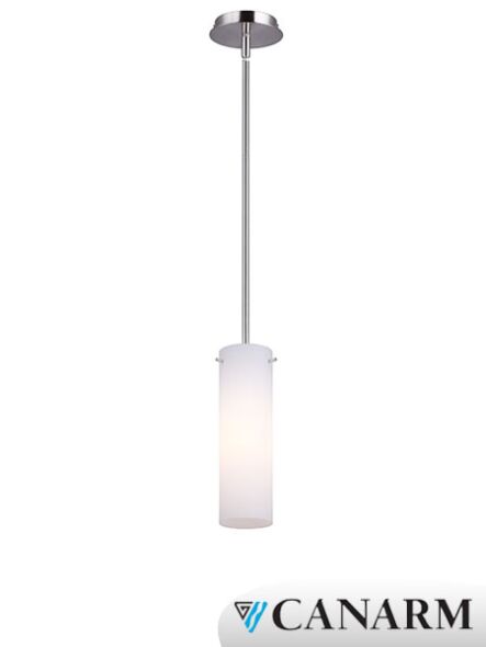 suspendu canarm marquis nickel brossé 1 lumière ipl393b01bn