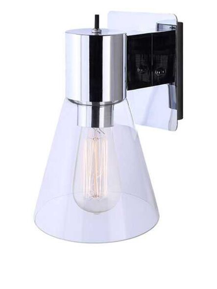canarm iwf412b01ch 1-light chrome wall light